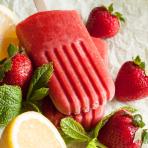 strawberry mint popsicles strawberry mint popsicles