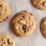 chunky peanut, chocolate, cinnamon cookies chunky peanut, chocolate, cinnamon cookies