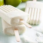 coconut lime popsicles coconut lime popsicles