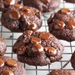 double chocolate cherry cookies double chocolate cherry cookies