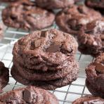 double chocolate cranberry cookies double chocolate cranberry cookies