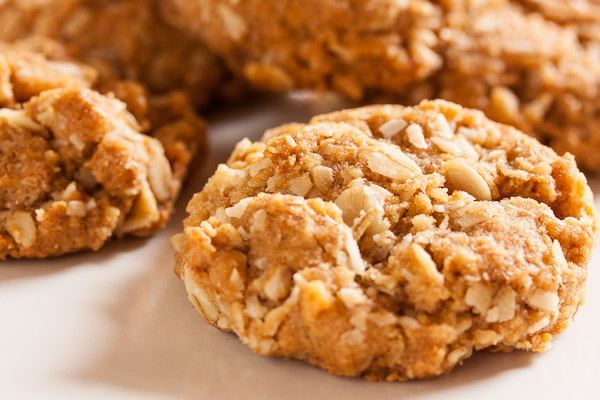 oat and coconut cookies