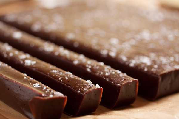 salted chocolate caramels