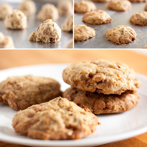 toffee pecan cookies