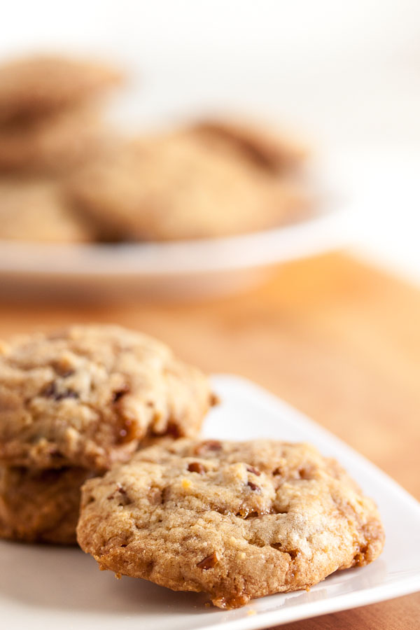 toffee pecan cookies