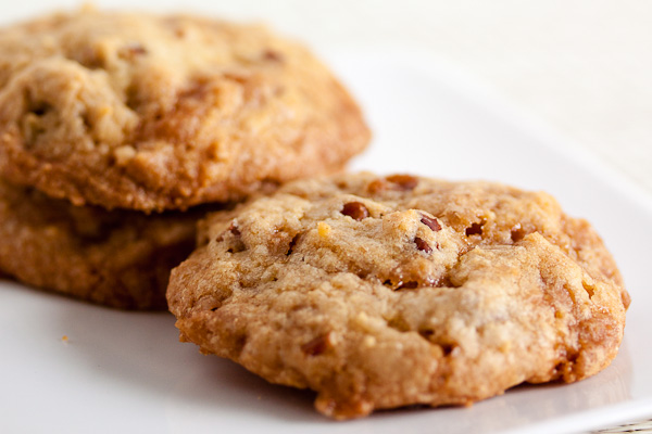 toffee pecan cookies