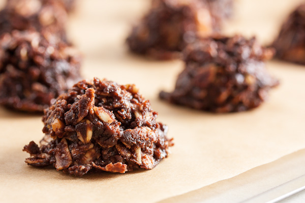 chocolate peanut butter no-bake cookies