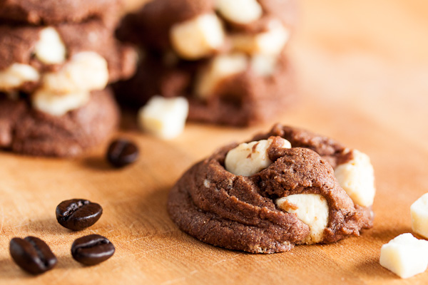 white chocolate mocha cookies