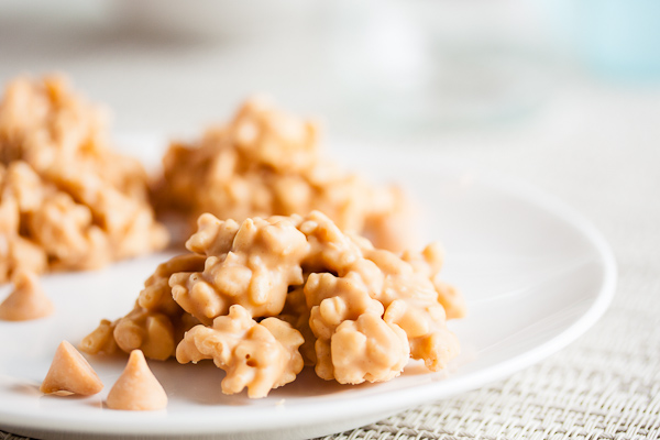 peanut butter butterscotch no-bake cookies