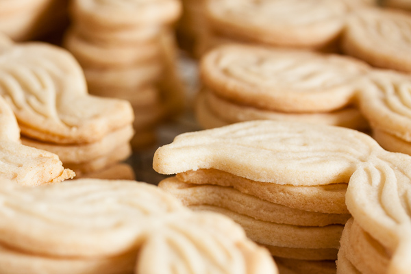 galletas de azúcar crujientes