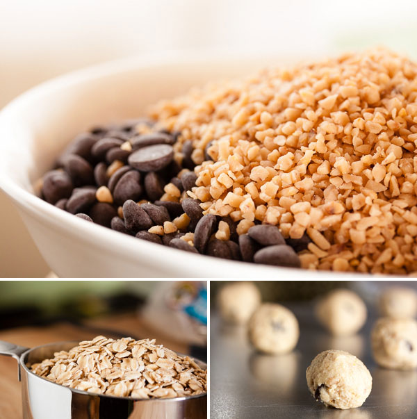 dark chocolate toffee cookies