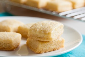 lemon shortbread cookies