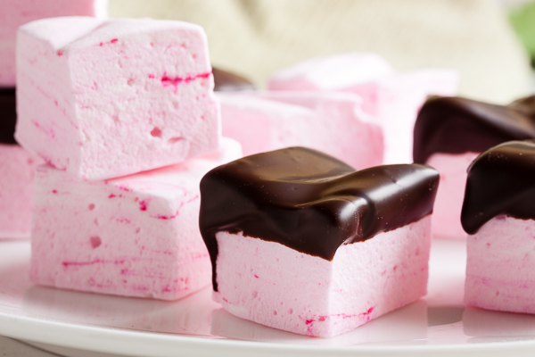 Making peppermint marshmallows has become a winter tradition for me. They're fantastic dipped in chocolate, even better in a mug of hot cocoa.