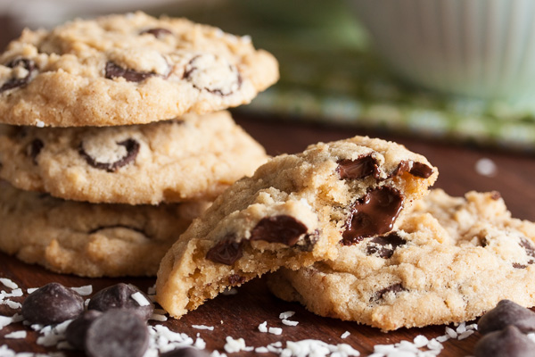 coconut chocolate chip cookies