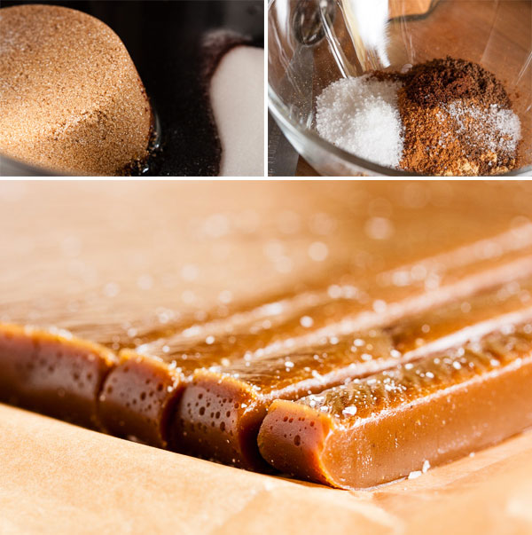 gingerbread caramels