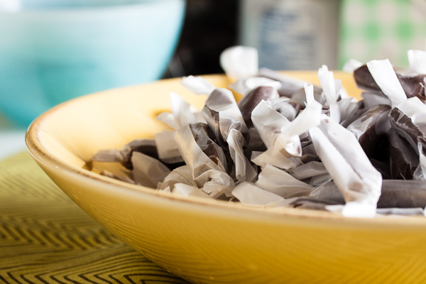 gingerbread caramels