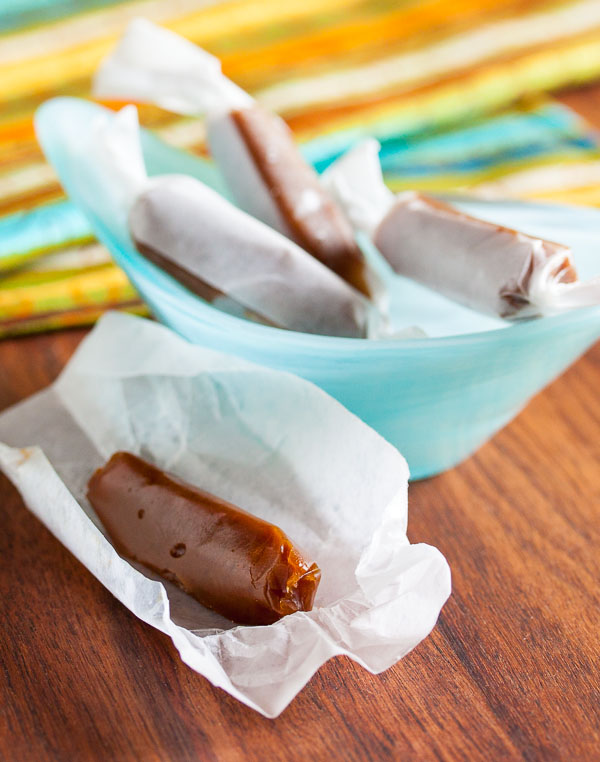 gingerbread caramels