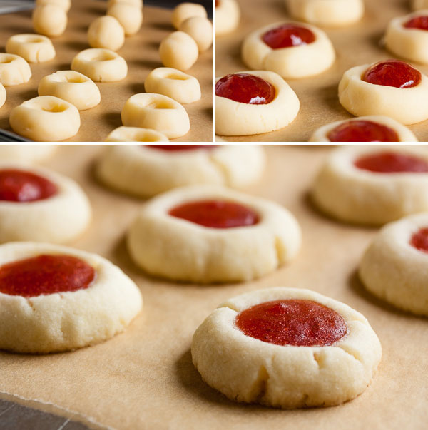 jam thumbprint cookies