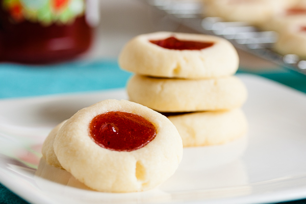 jam thumbprint cookies