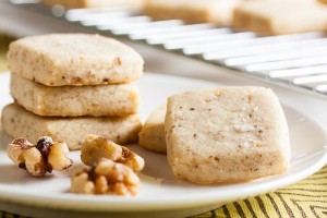 walnut shortbread