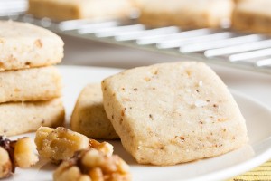 walnut shortbread