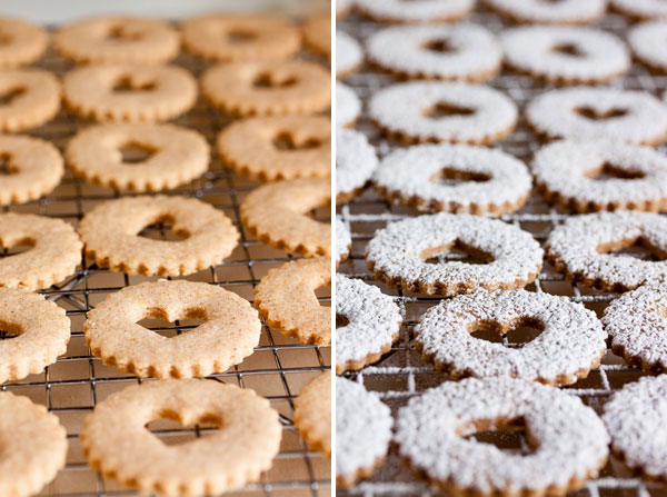 linzer cookies