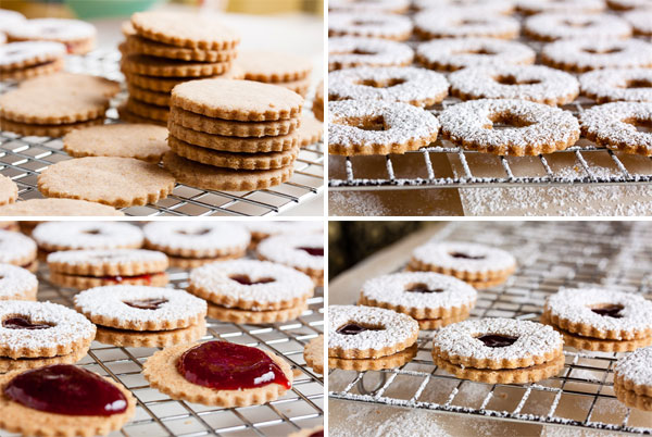 linzer cookies