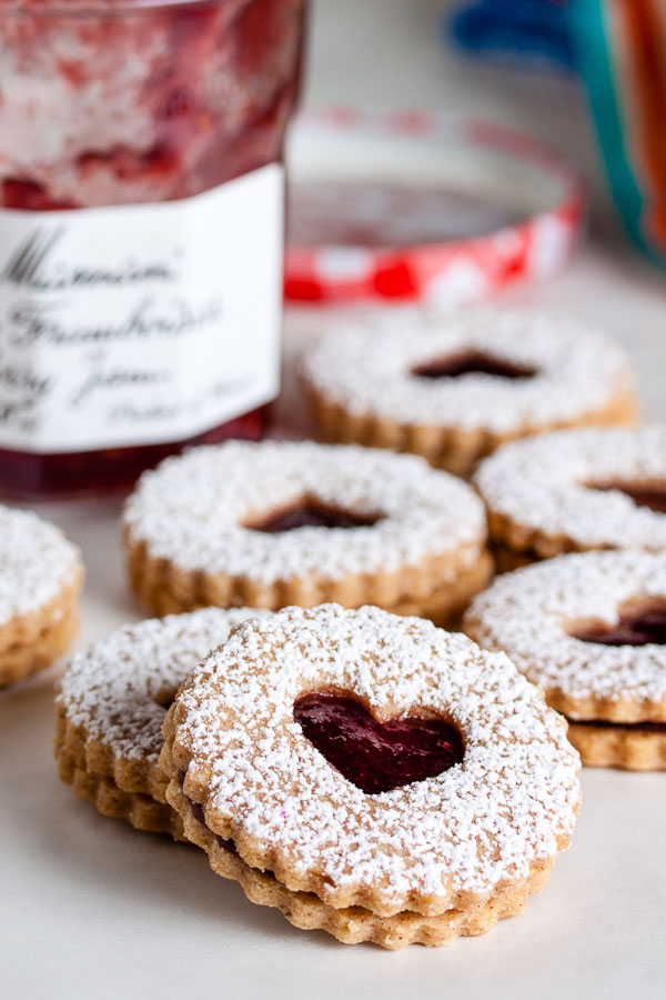 linzer cookies