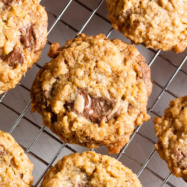 milk chocolate orange cookies