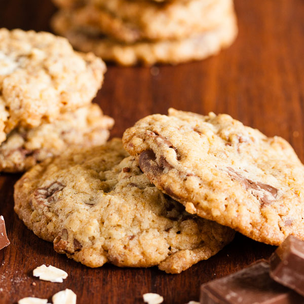 milk chocolate orange cookies