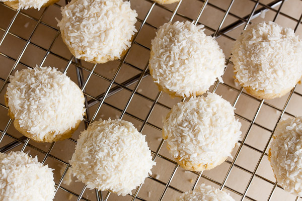 coconut orange cookies