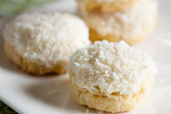 coconut orange cookies