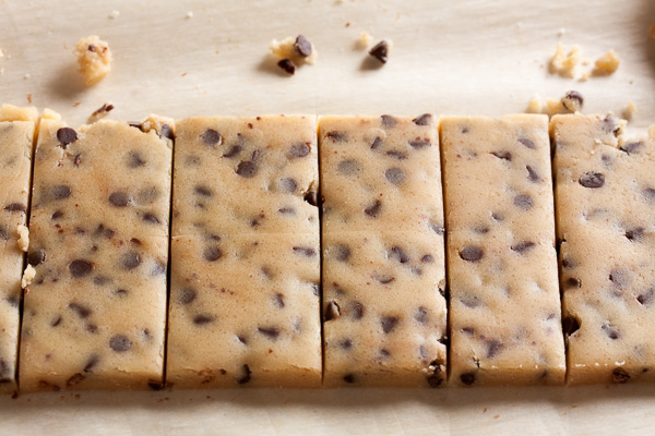 roll-out chocolate chip cookie dough