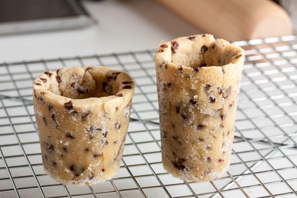 Homemade Cookie Shot Glasses