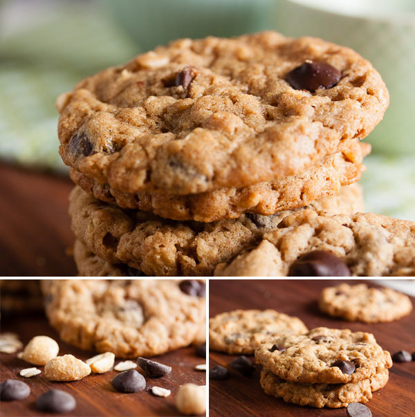 peanut butter oatmeal chocolate chip cookies