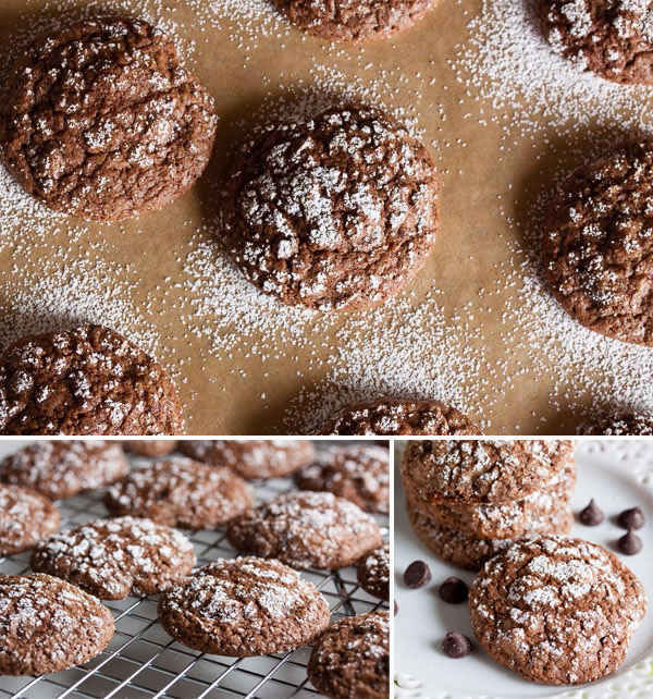 Chocolate Crackles – soft, moist chocolate cookies made even more chocolate-y with chocolate chips. They're like a brownie in cookie form!