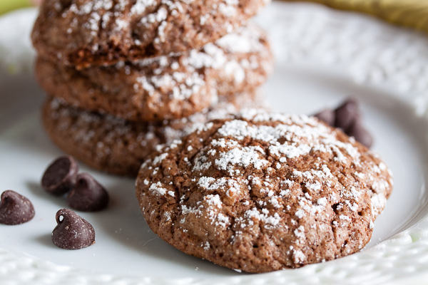 Chocolate Crackles – soft, moist chocolate cookies made even more chocolate-y with chocolate chips. They're like a brownie in cookie form!