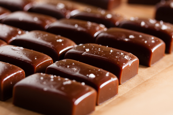 Chocolate Espresso Caramels – combining three wonderful flavours into one delicious treat.