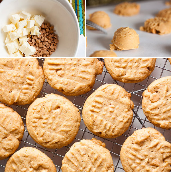 peanut butter butterscotch chip cookies