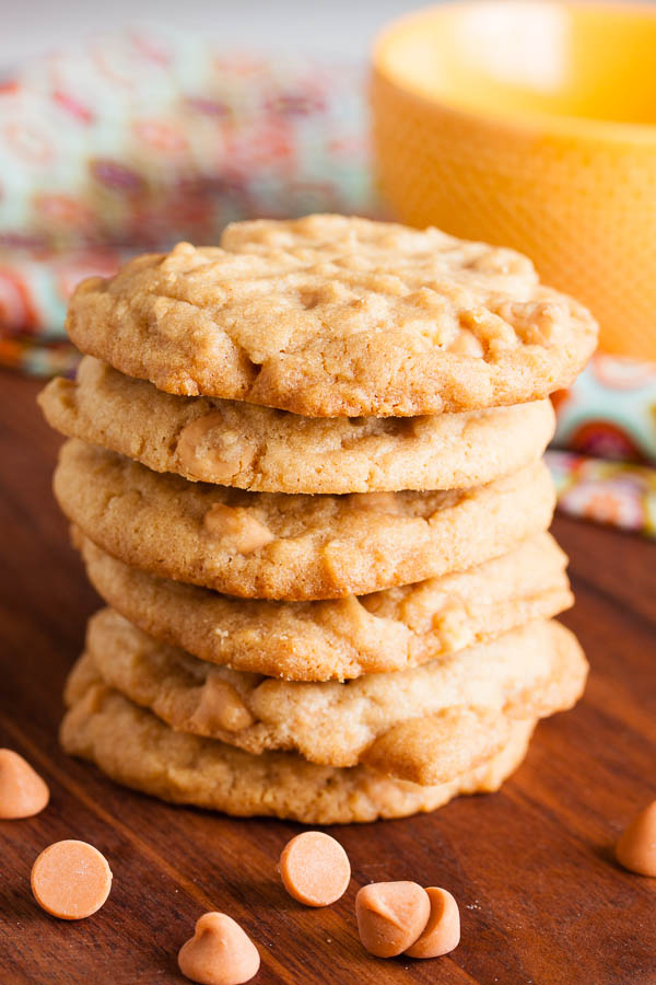 peanut butter butterscotch chip cookies