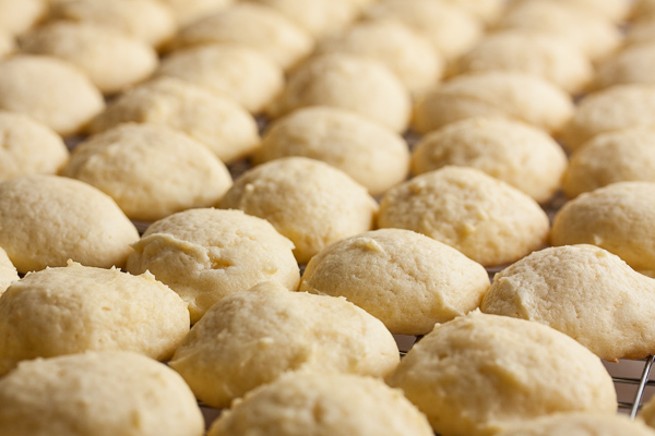 Alfajores – these cookies are a twist on traditional alfajores, combining sweet, caramelly dulce de leche sandwiched between two soft, cake-y cookies with a hint of orange.