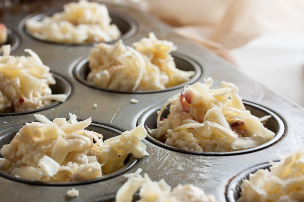 These Apple Cheddar Muffins are both sweet and savoury. This combination of cheese and apple is really satisfying, especially on a cold fall morning.