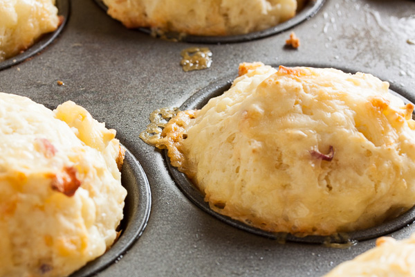 These Apple Cheddar Muffins are both sweet and savoury. This combination of cheese and apple is really satisfying, especially on a cold fall morning.