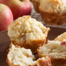 These Apple Cheddar Muffins are both sweet and savoury. This combination of cheese and apple is really satisfying, especially on a cold fall morning.