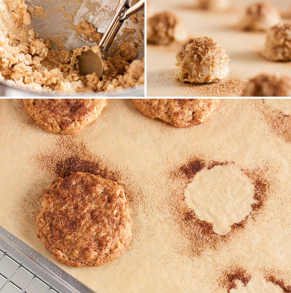 Oatmeal Snickerdoodles – combining dense, chewy oatmeal cookies with all the cinnamon goodness of a snickerdoodle!