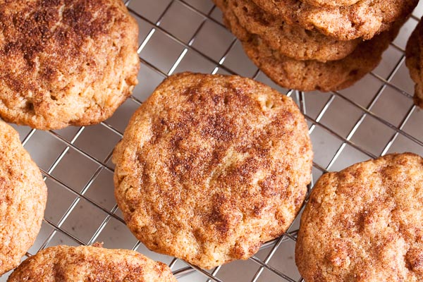 Oatmeal Snickerdoodles – combining dense, chewy oatmeal cookies with all the cinnamon goodness of a snickerdoodle!