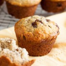 Banana Walnut Muffins – moist and banana-y, with a lovely crunch from the nuts. Plus, of course, chocolate chips.