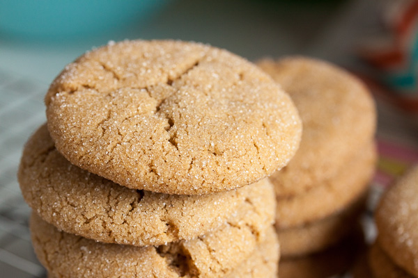 If you love ginger cookies, you're gonna love these gingersnaps. They have a lovely crunch and a great ginger flavour.