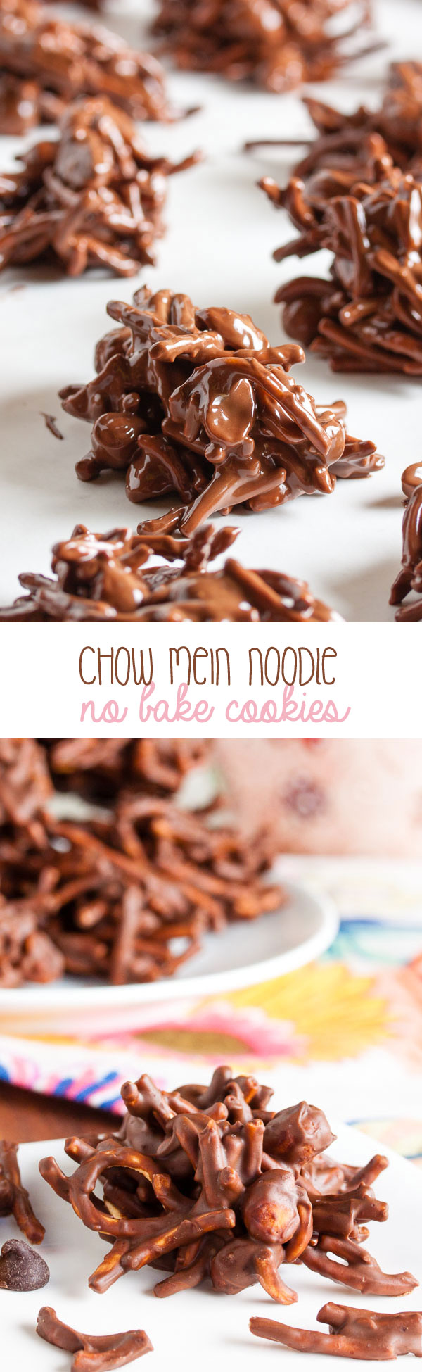 Chow Mein Noodle Cookies – sweet and crunchy and slightly salty.