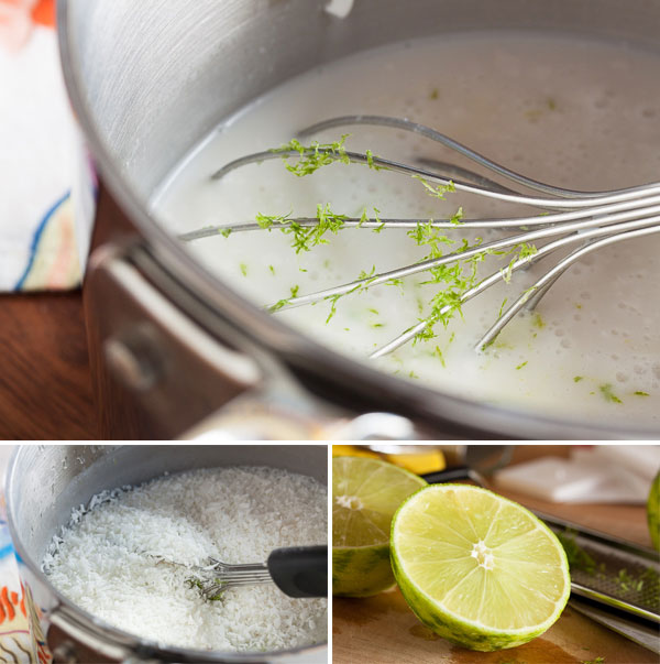 These coconut lime popsicles are creamy, delicious, and so refreshing for a hot summer day. Not to mention super easy to make.